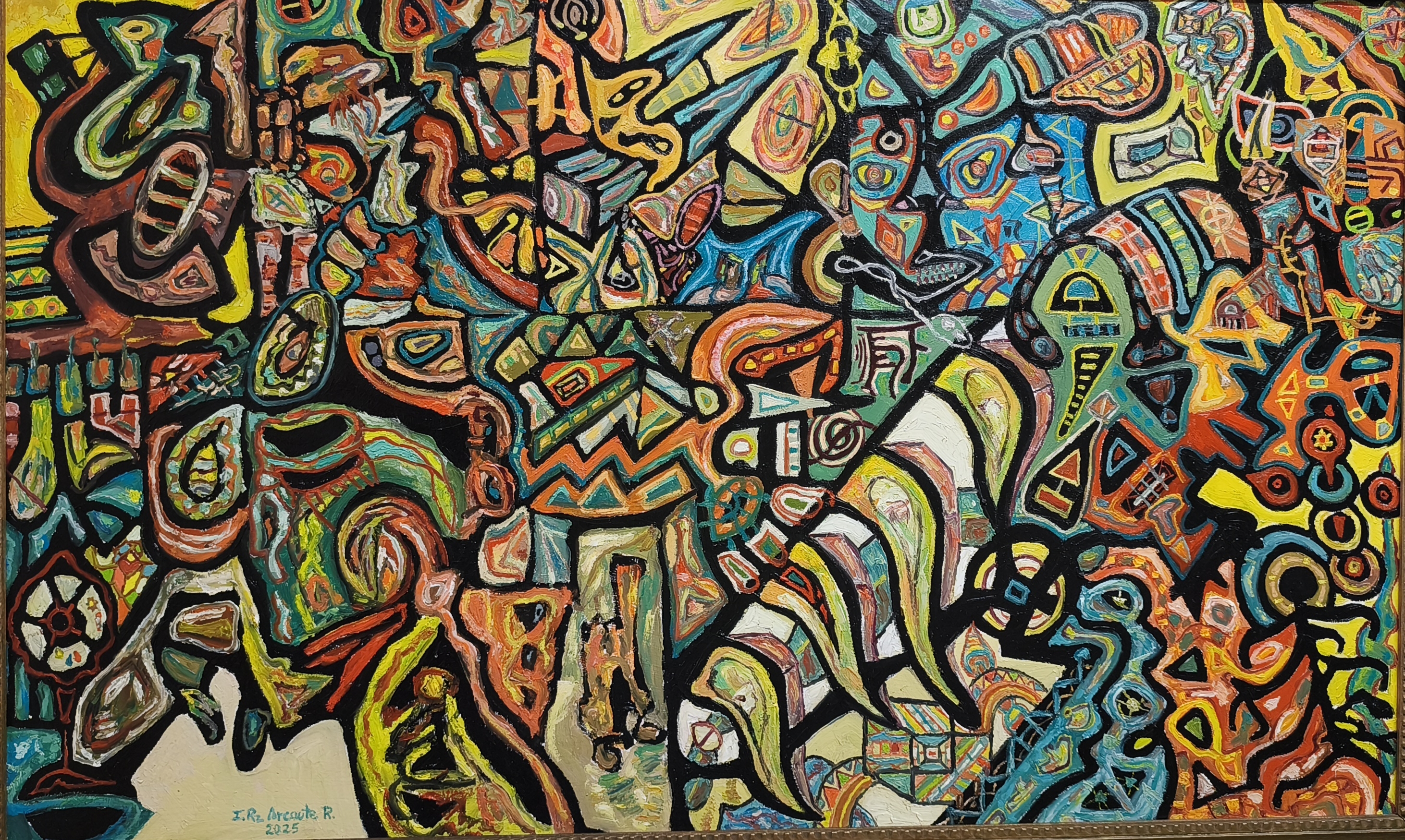 obras, pintura, oleo, cuadro