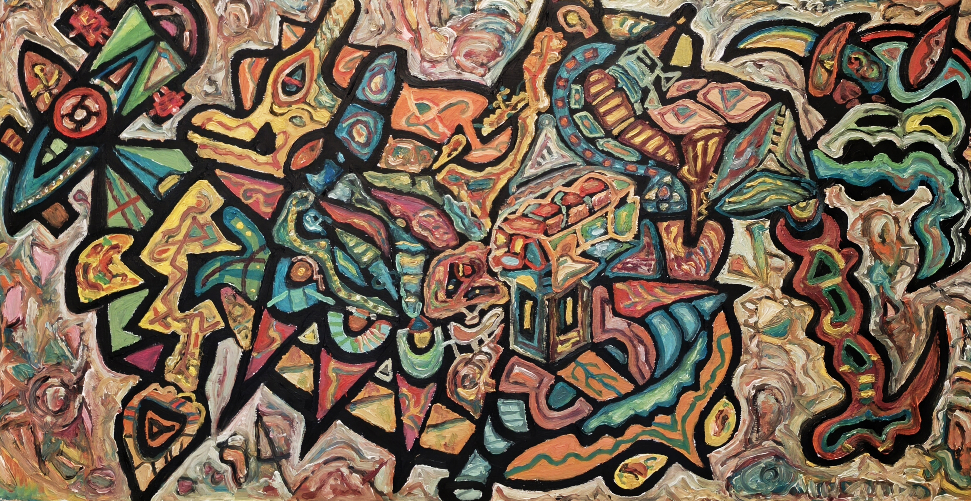 obras, pintura, oleo, cuadro