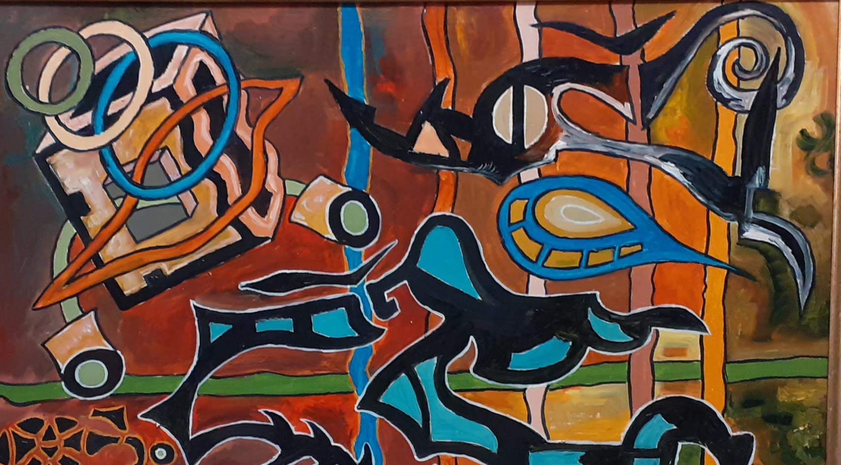 obras, pintura, oleo, cuadro