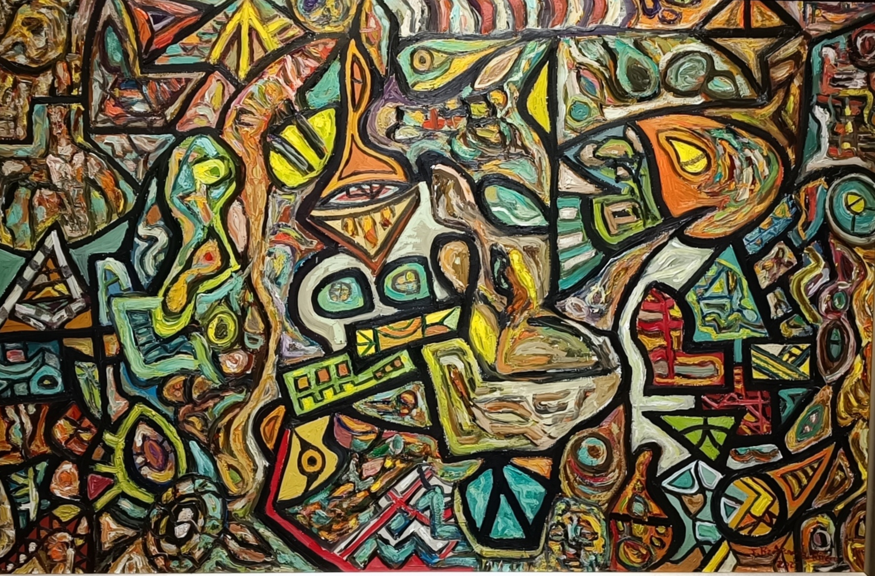 obras, pintura, oleo, cuadro