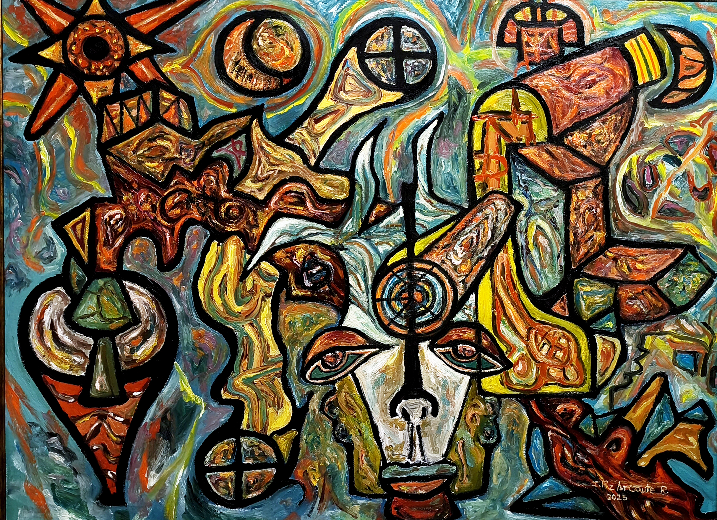 obras, pintura, oleo, cuadro
