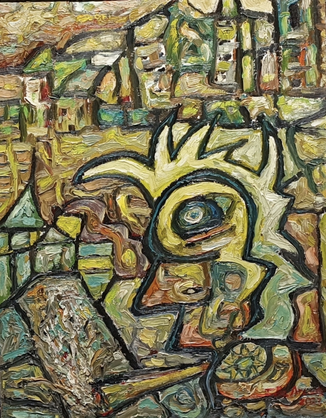 obras, pintura, oleo, cuadro