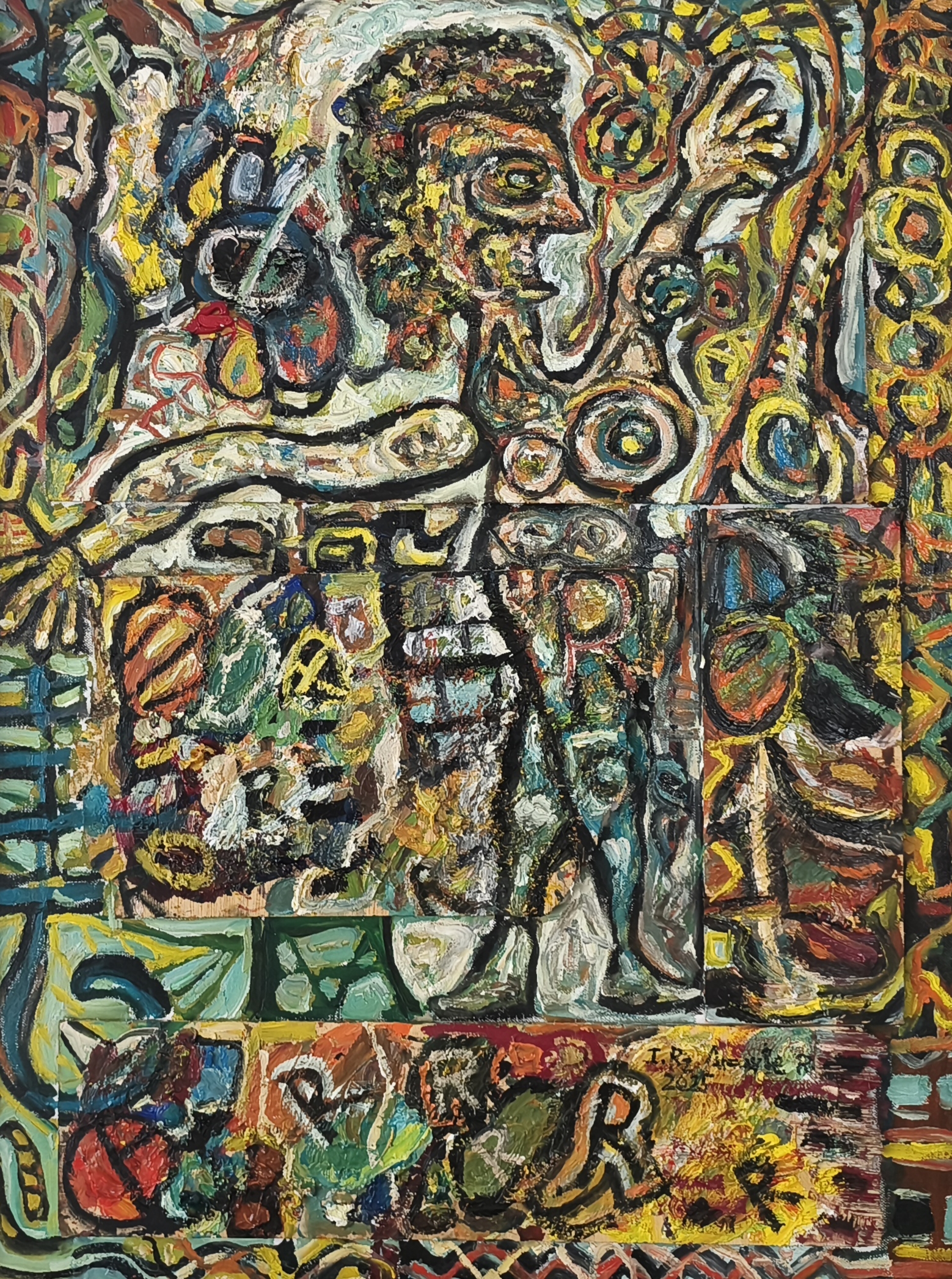 obras, pintura, oleo, cuadro